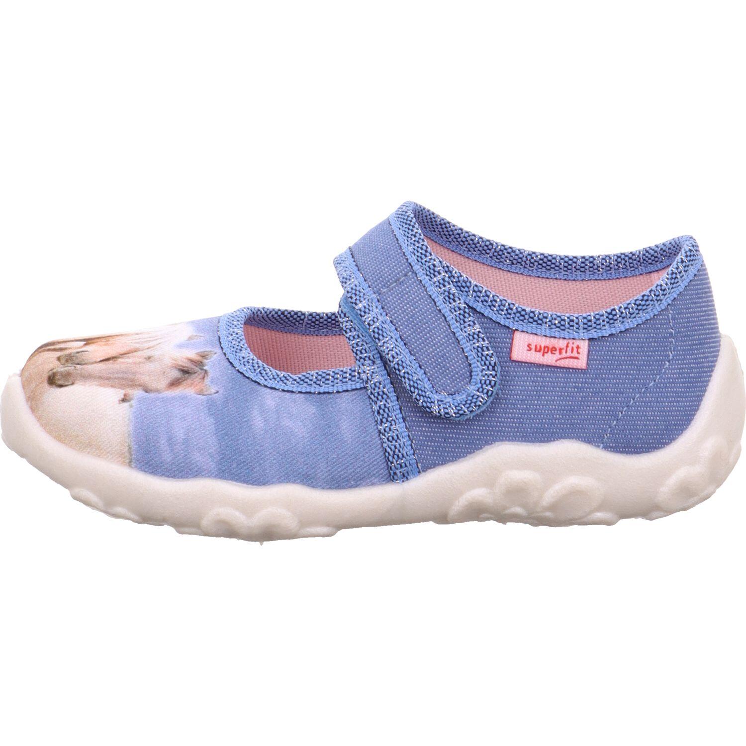 Superfit Blau Kinderschuhe Hausschuhe /Mehrfarbig /Mehrfarbig - Gr. - 25