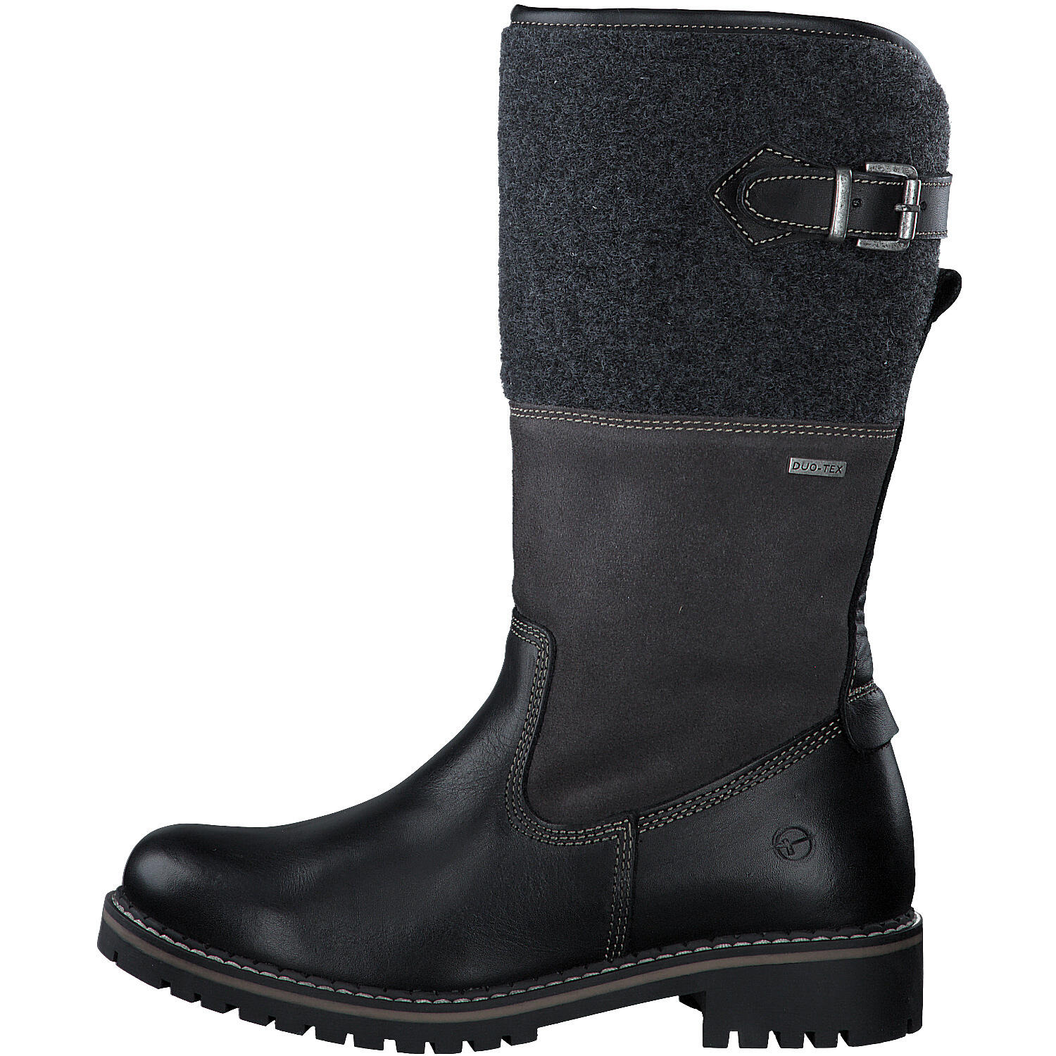 Tamaris Damen Stiefel Schwarz Gefüttert Tamaris Stiefel Black