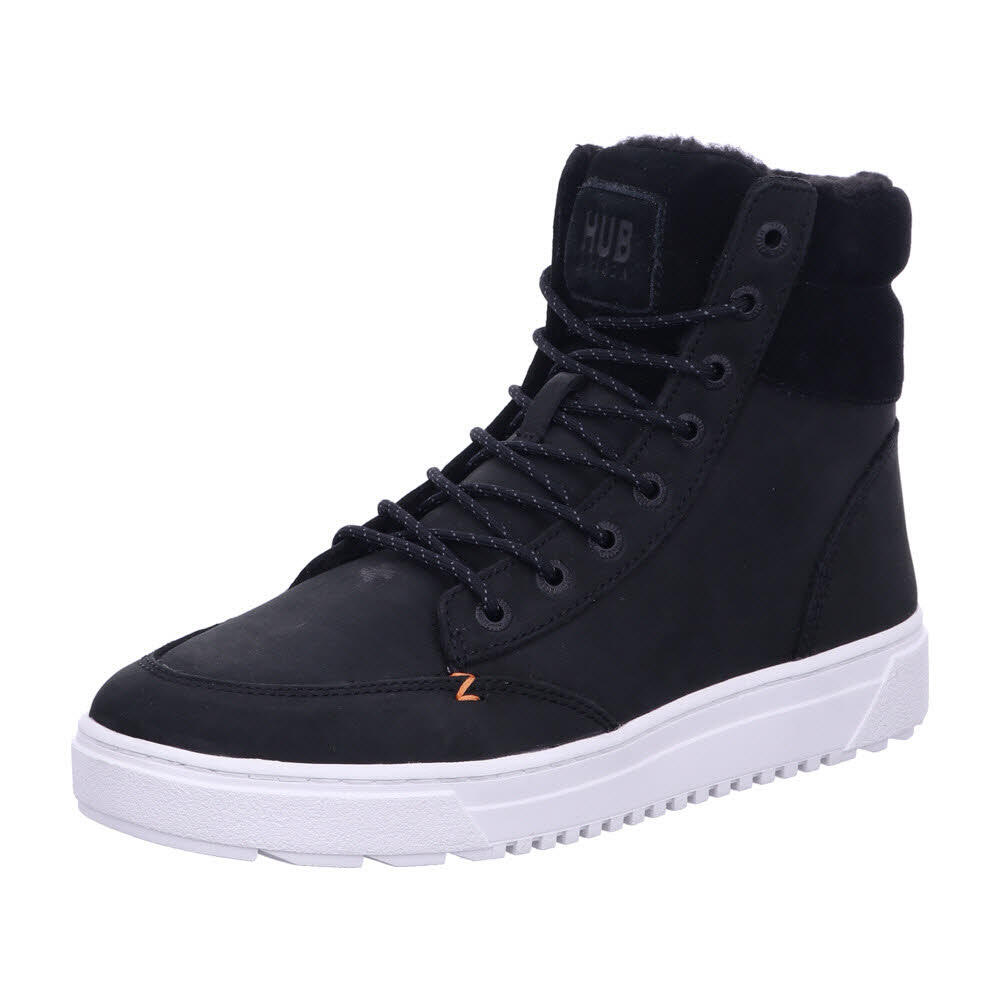 Hub - Schwarze High-Top-Sneakers Dublin 2.0 - Shoes - Herren - Schwarzk - 45 Eu - Bild 4