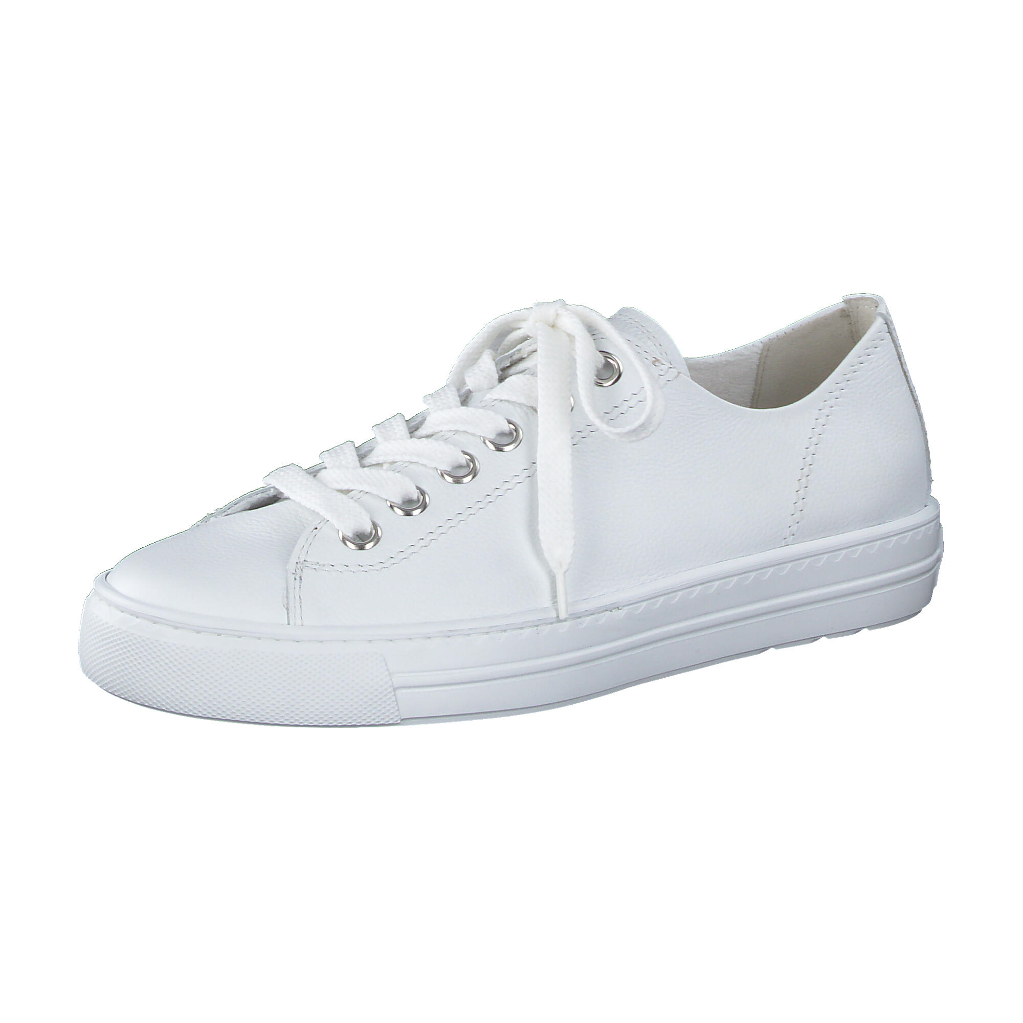 Paul Green Weiss Damenschuhe Sportliche Schnürer - Gr. - 7.5 Uk