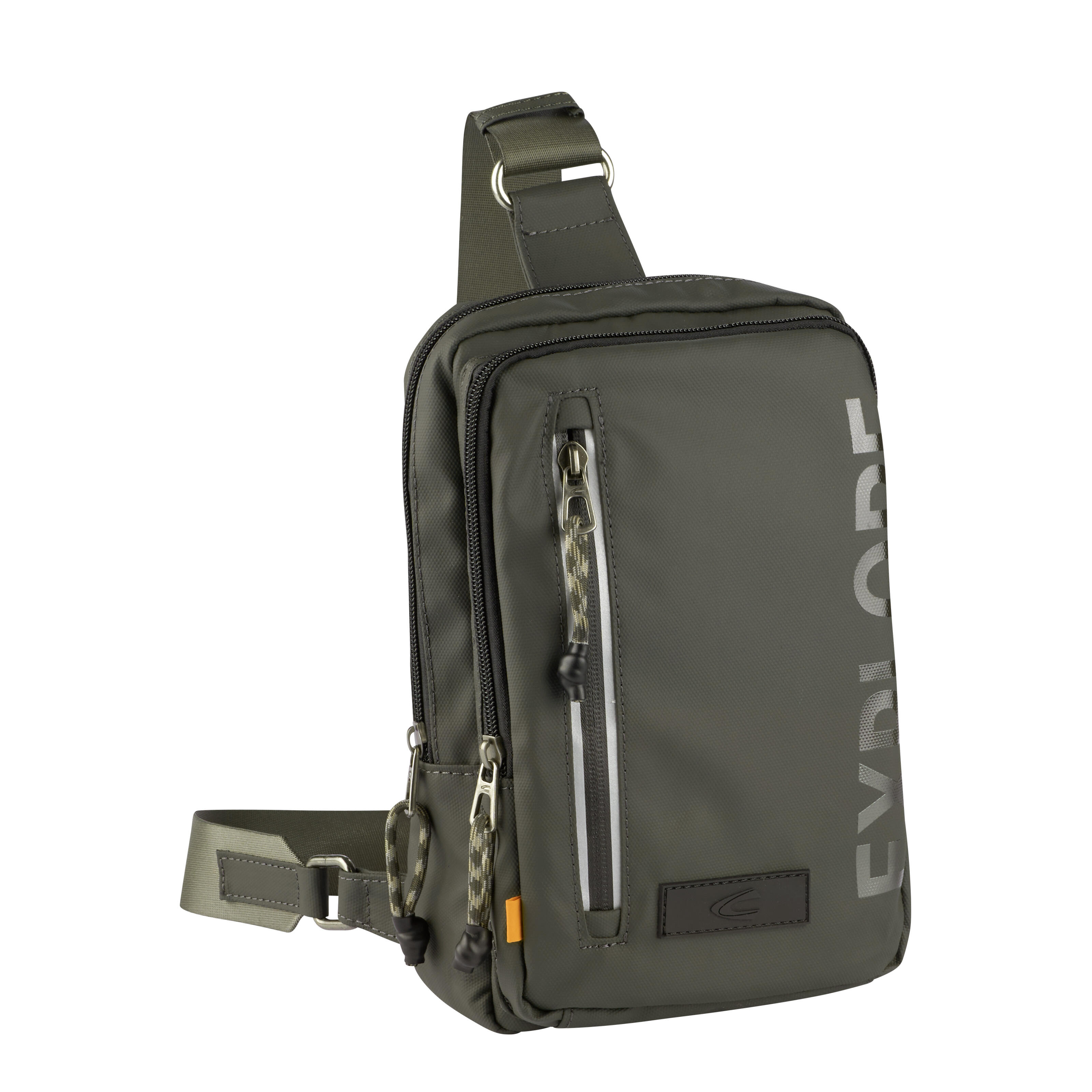 Camel Active Grün Cityrucksack "Explore" Wasserabweisendes Recyceltes Nylon Und Reflektierende Reißverschlüsse von Baur - Bild 4