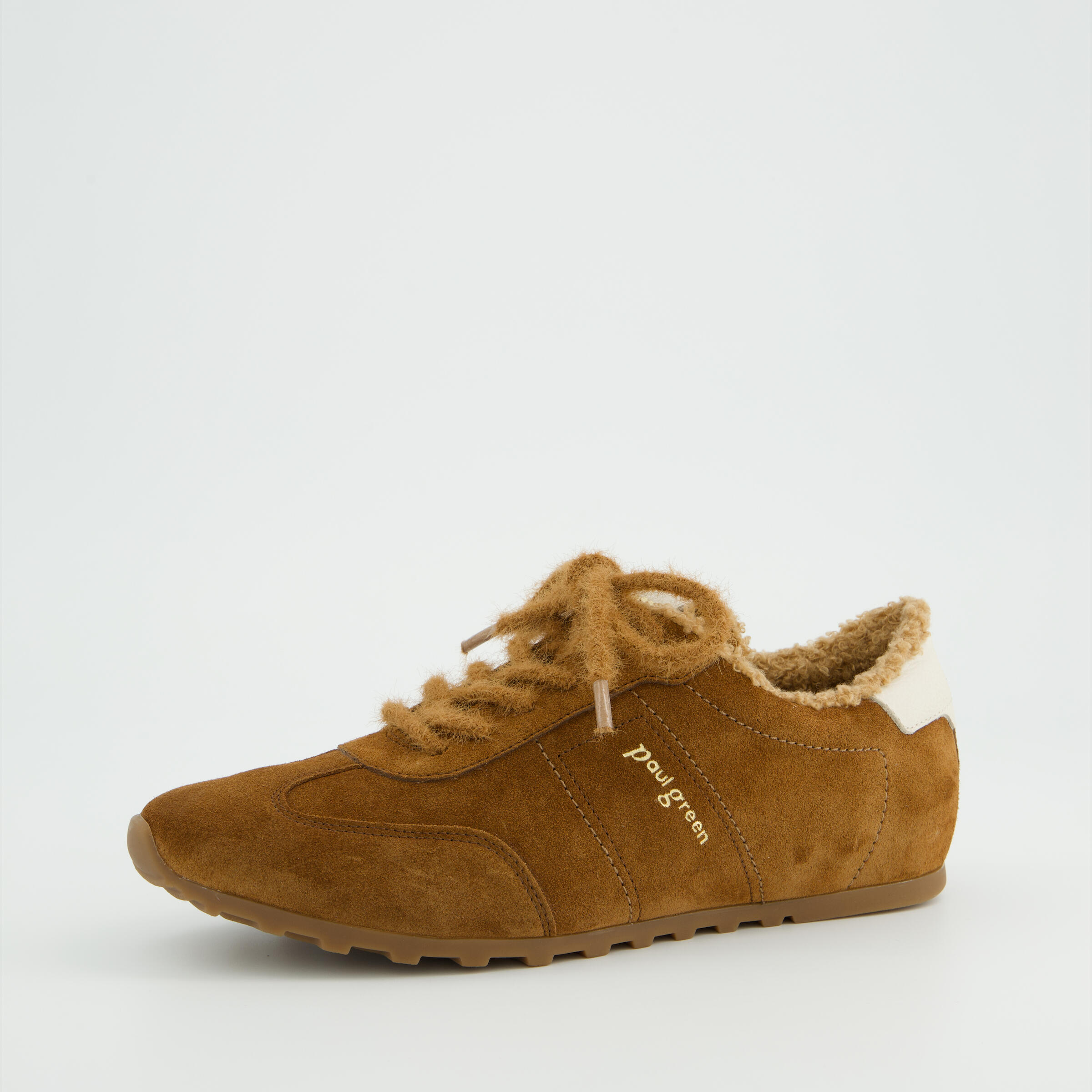 Paul Green Braun Low Sneaker - Gr. 37 - Textil - Bild 3