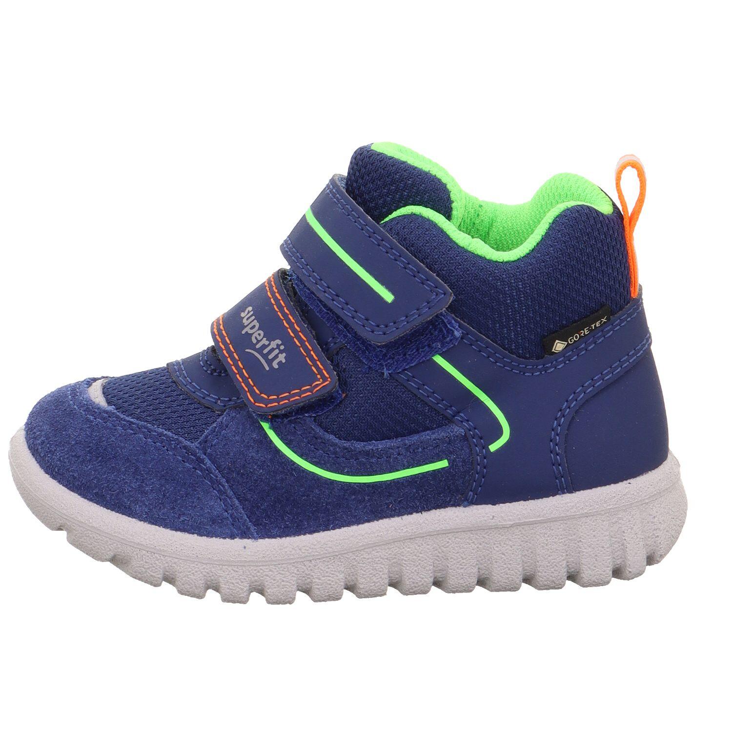 Superfit Blau Kinderschuhe Klettschuhe / Slipper /Hellgrün /Hellgrün - Gr. - 25