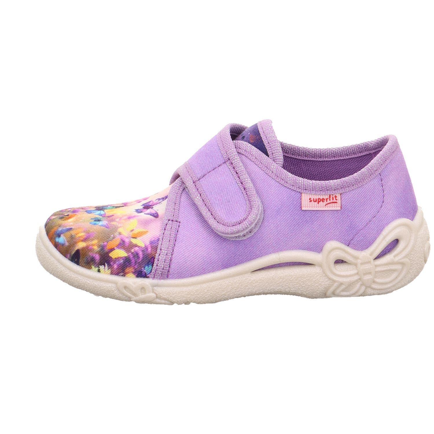 Superfit Lila Kinderschuhe Hausschuhe - Gr. - 24