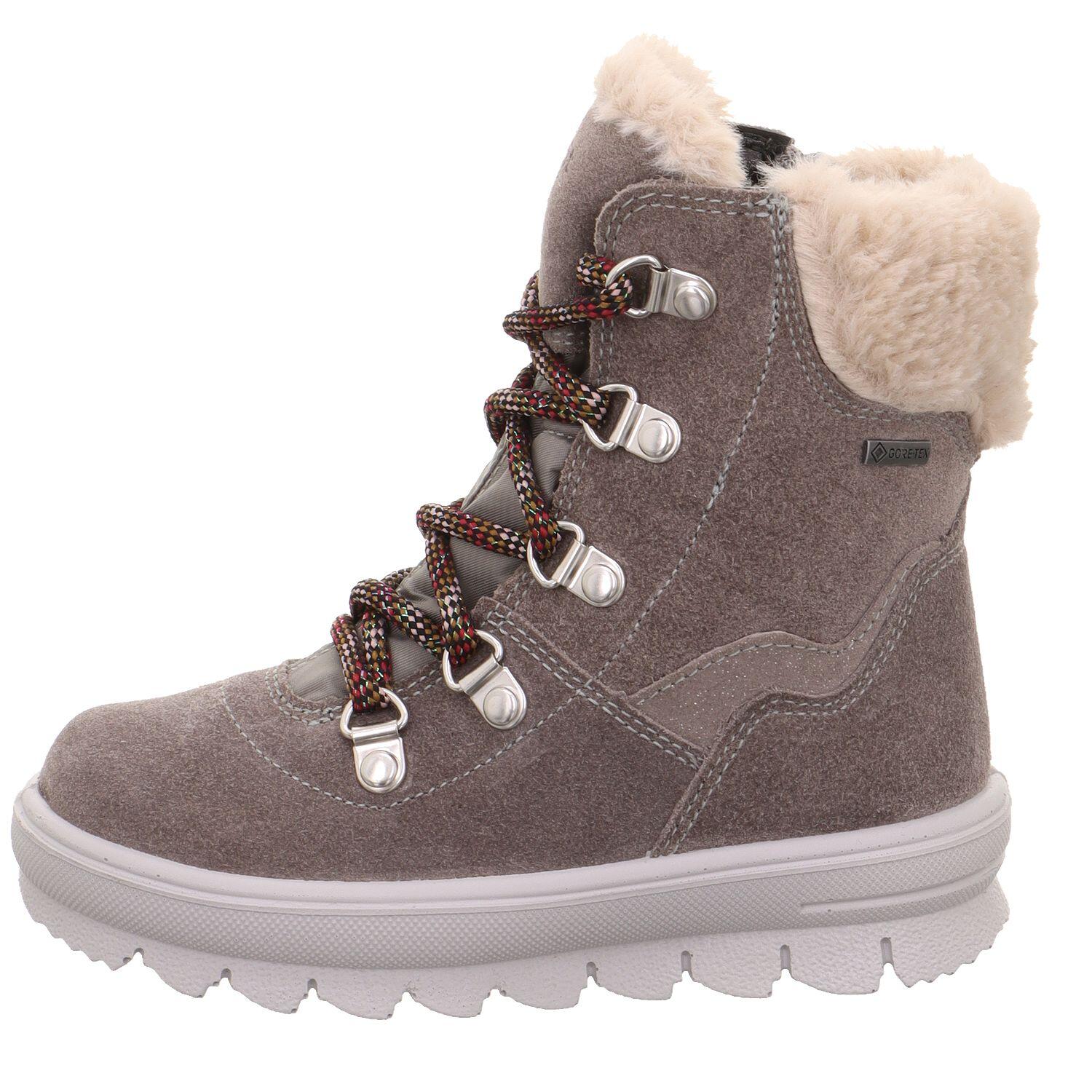Superfit Grau Kinderschuhe Stiefel - Gr. - 36