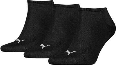Puma, Unisex, Socken, Unisex Sneaker Plain 3p, Schwarz, (3er Pack, 35 - 38) - Bild 3