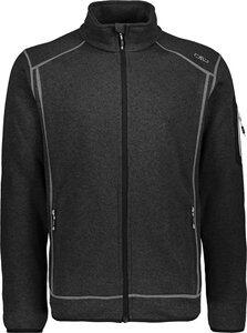Cmp Herren Schwarz Unterjacke Fleecejacke, Größe 54 In - Bild 5