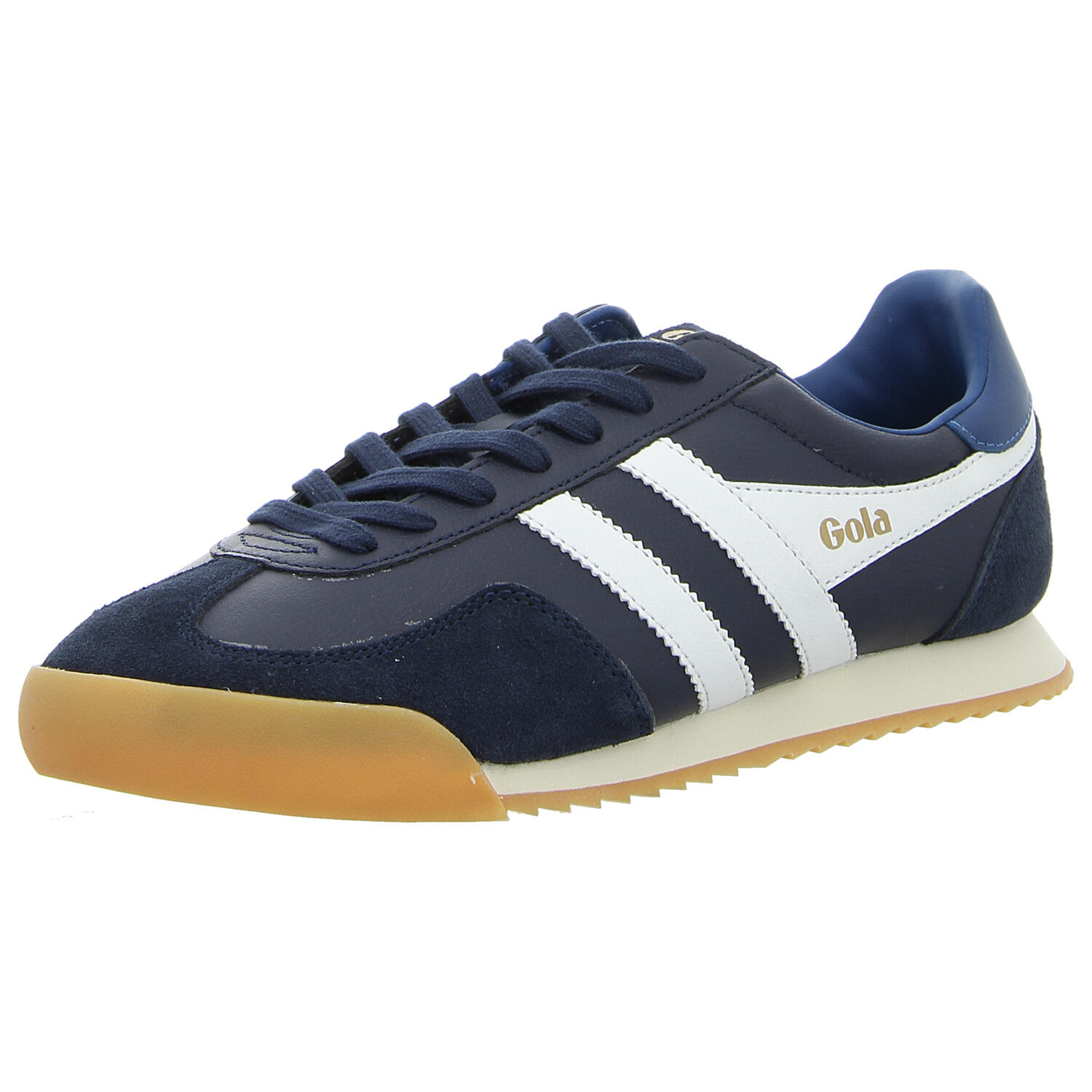 Gola Herren Blau Cmb791ew Europa Leather Sneaker /Navy/White/Marine Blue Mit G... - Bild 3