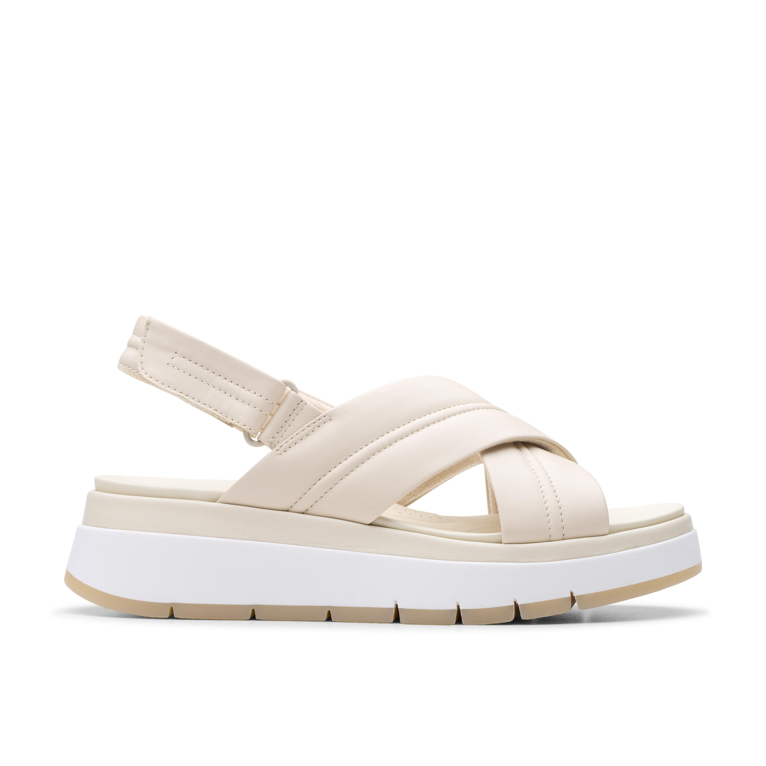 Clarks Damen Weiß Sandale "Tuscan", Gr. 38, Leder, Schuhe Sandale, Mit Besonders Flexibler Und Leichter Sohle - Bild 3