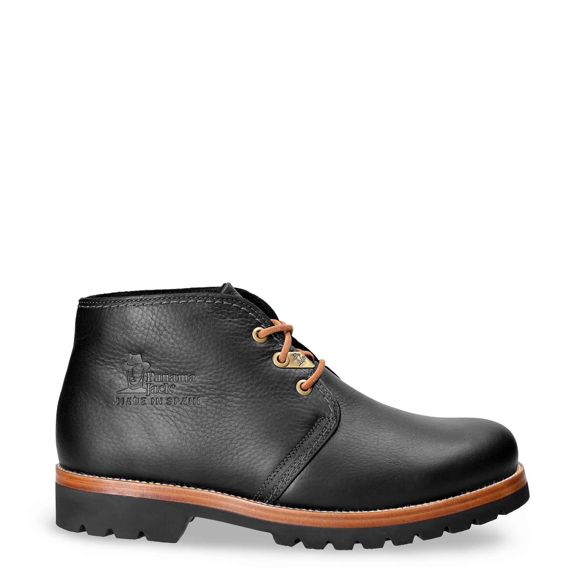 Panama Jack Schwarz Herrenschuhe Elegante Schnürer - Gr. - 44