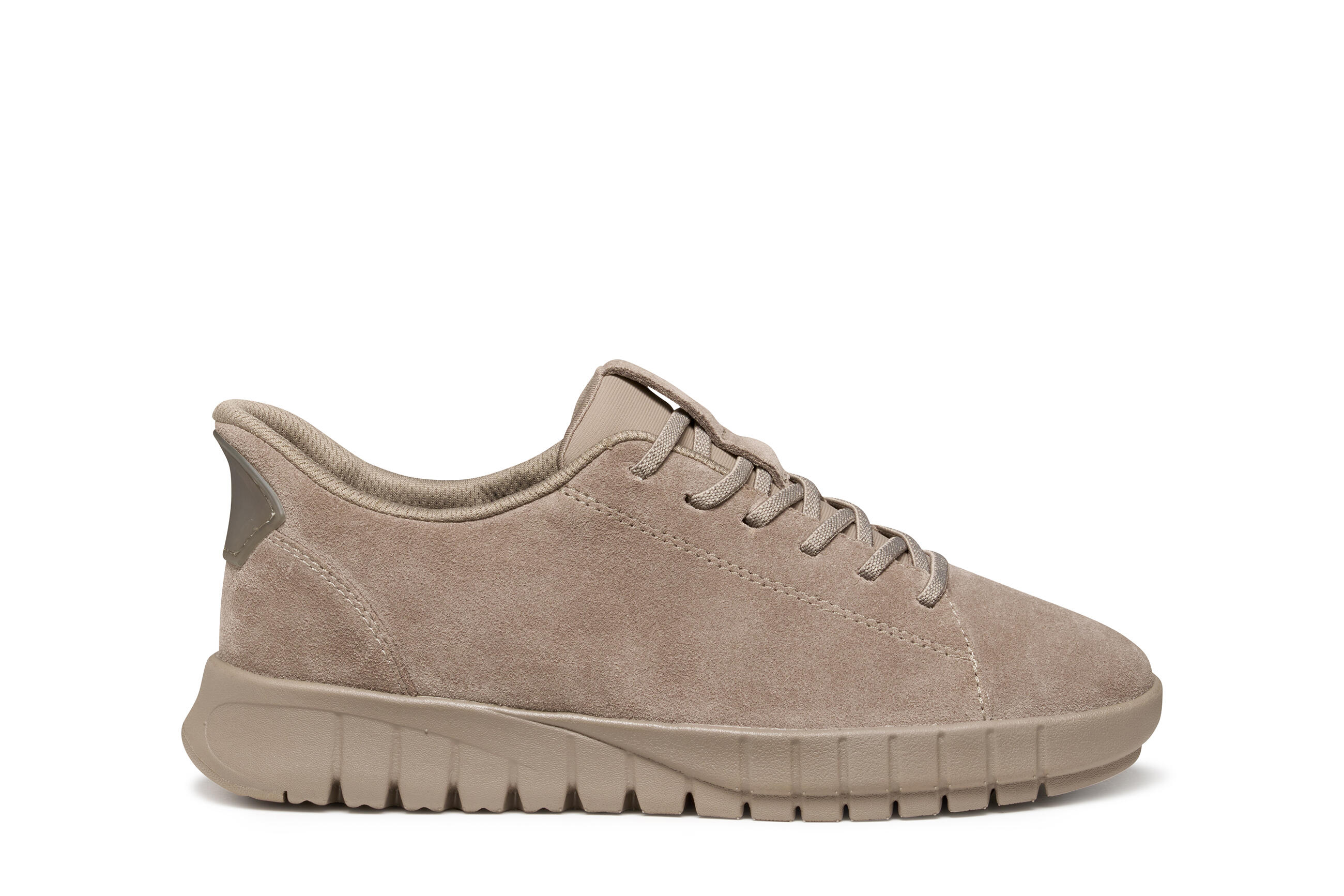 Geox Damenschuhe Elegante Schnürer Taupe Taupe - Gr. - 40