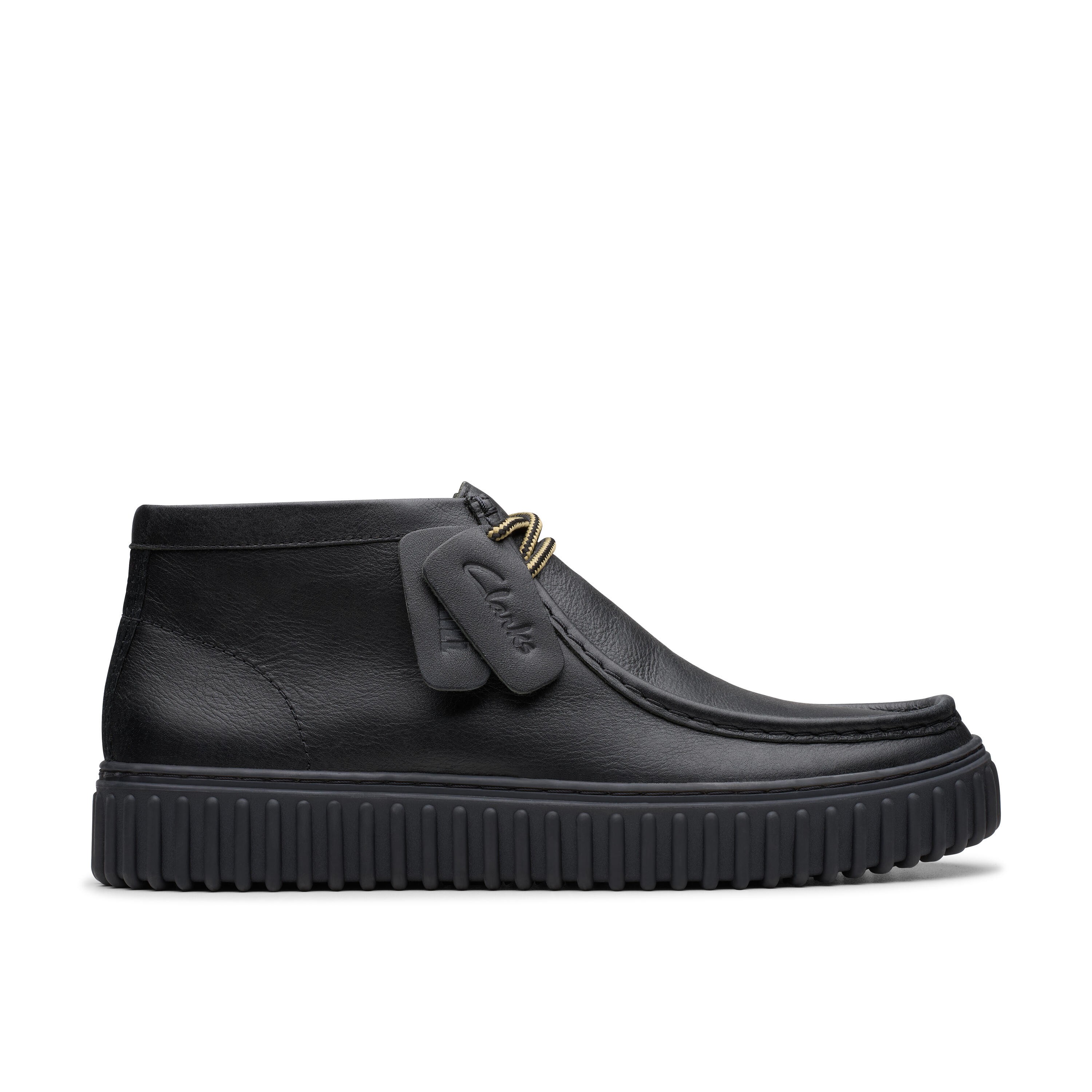 Clarks Herren Schwarz Schnürschuhe Torhill 26178264 - Bild 3