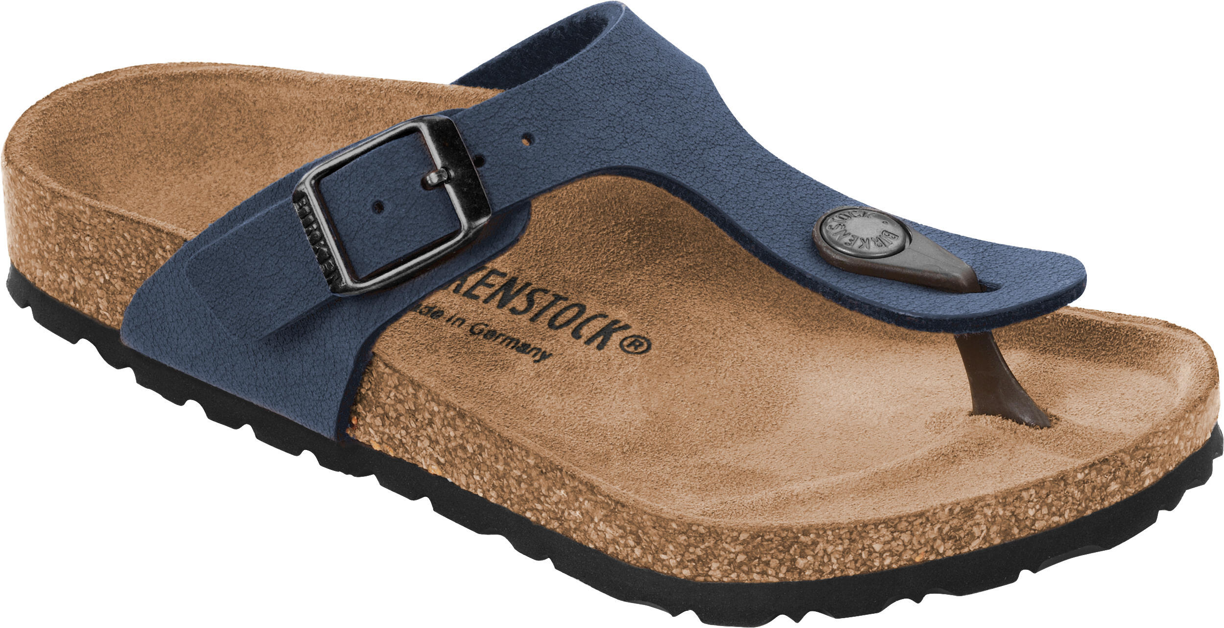 Birkenstock gizeh navy on sale