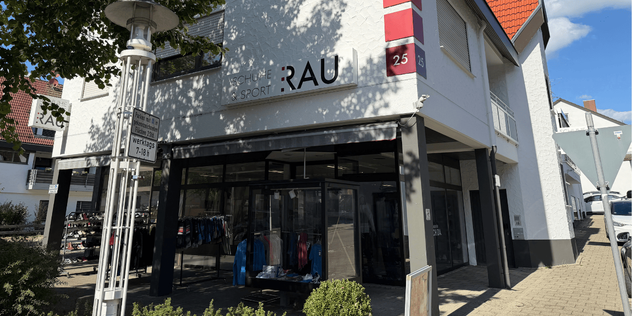 Banner Schuh + Sport Rau