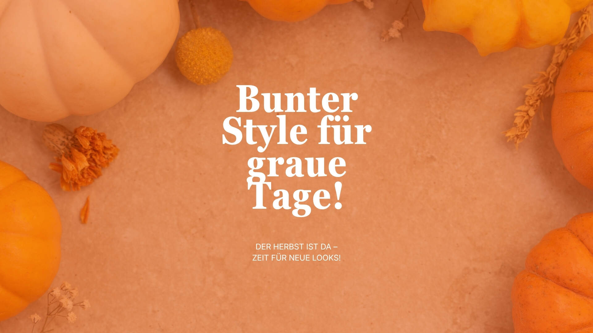 Bunter Style für kalte Tage