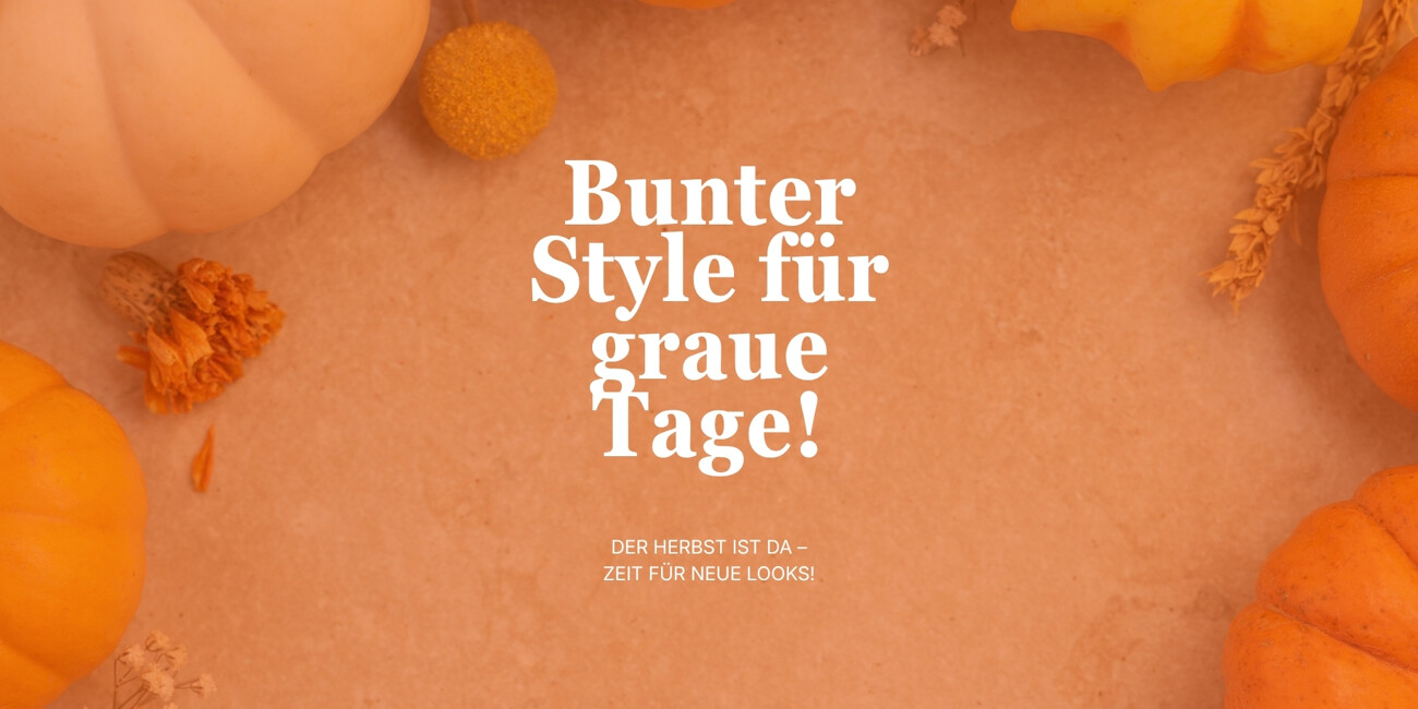 Bunter Style für kalte Tage