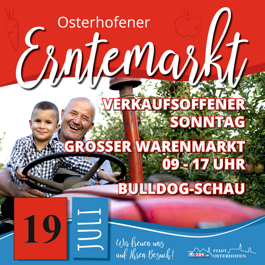 Erntemarkt - Verkaufsoffener Sonntag