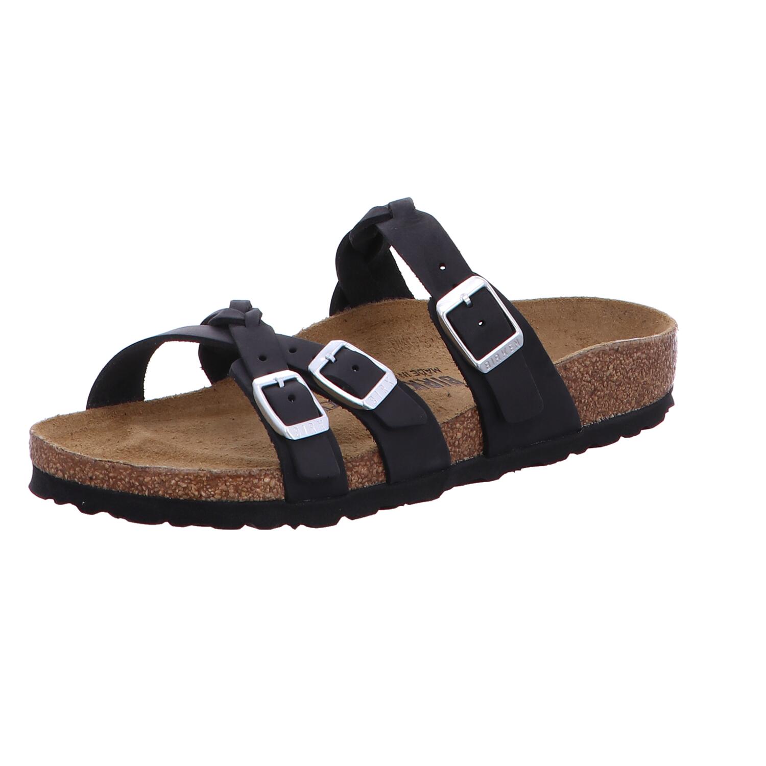 Birkenstock Franca Braided LEOI Black Schuhhaus Dismer