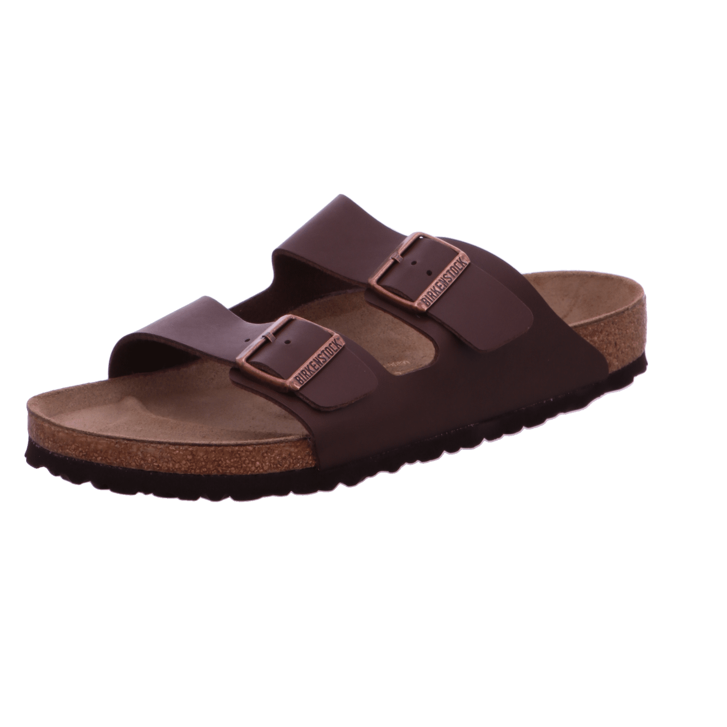 Birkenstock Arizona BF Dark Brown weit Schuh Seegers