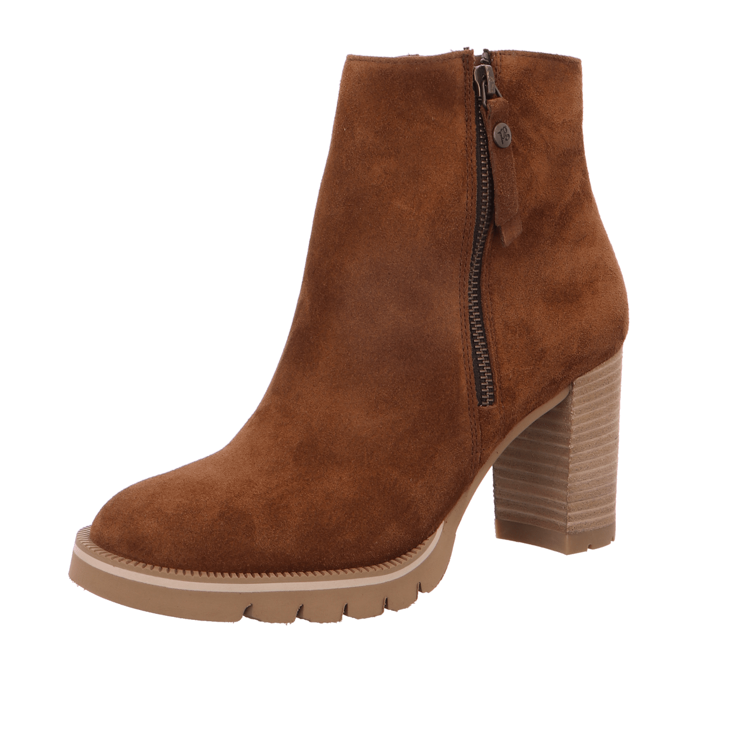 Gadea Stiefel Blockabsatz Cognac Paul Green Stiefel Schuhhaus Jansen