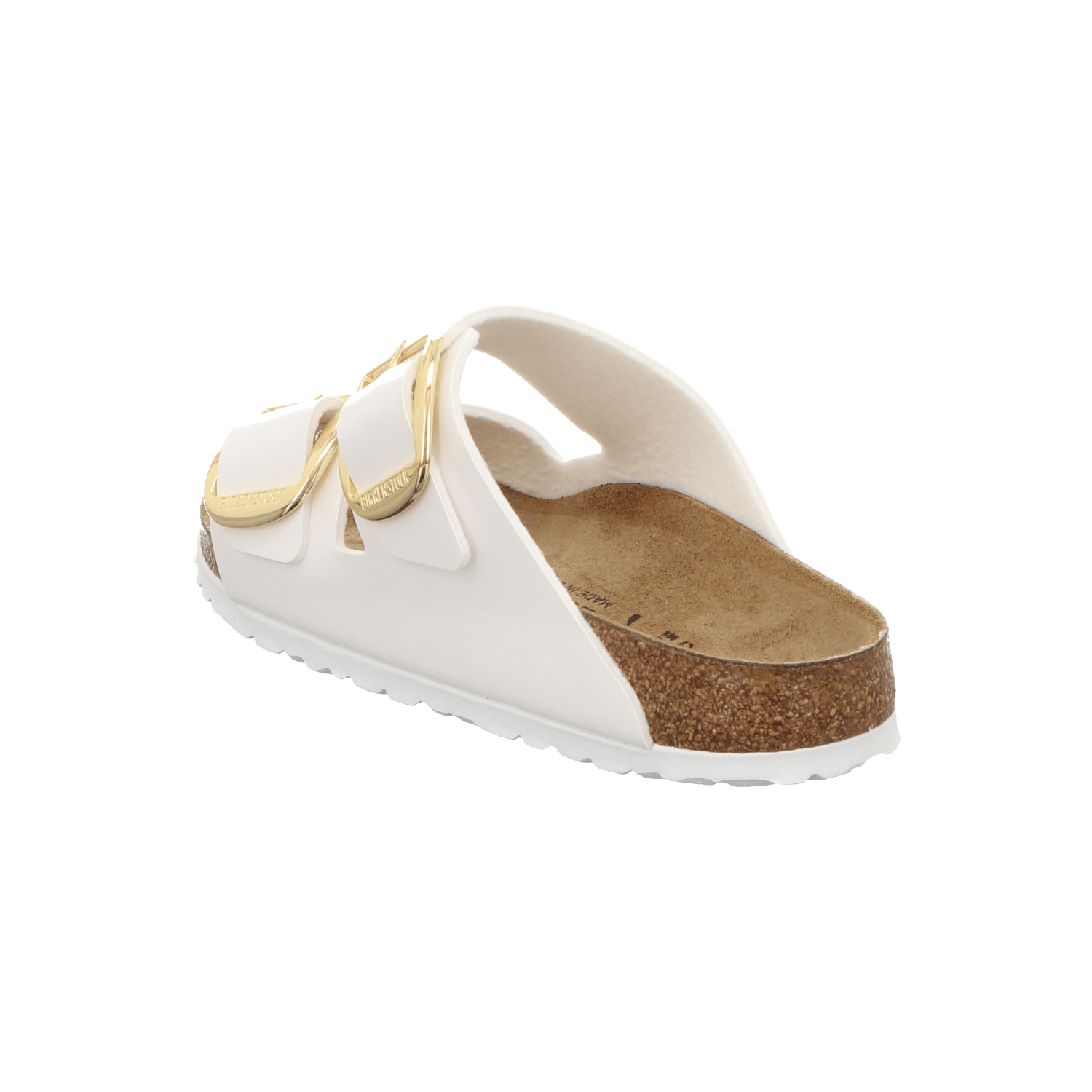 Birkenstock Arizona BB BF Patent White Schuhhaus Gerhard Hober