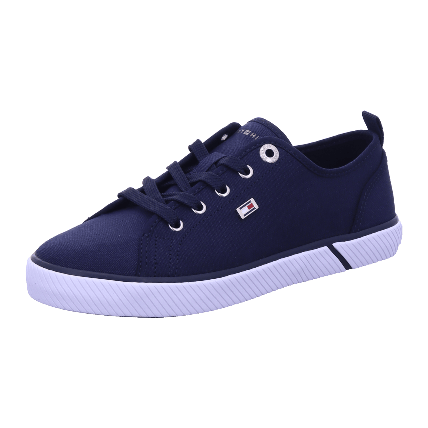 Tommy Hilfiger Damenschnürschuh Canvas | Schuh-Heinrich