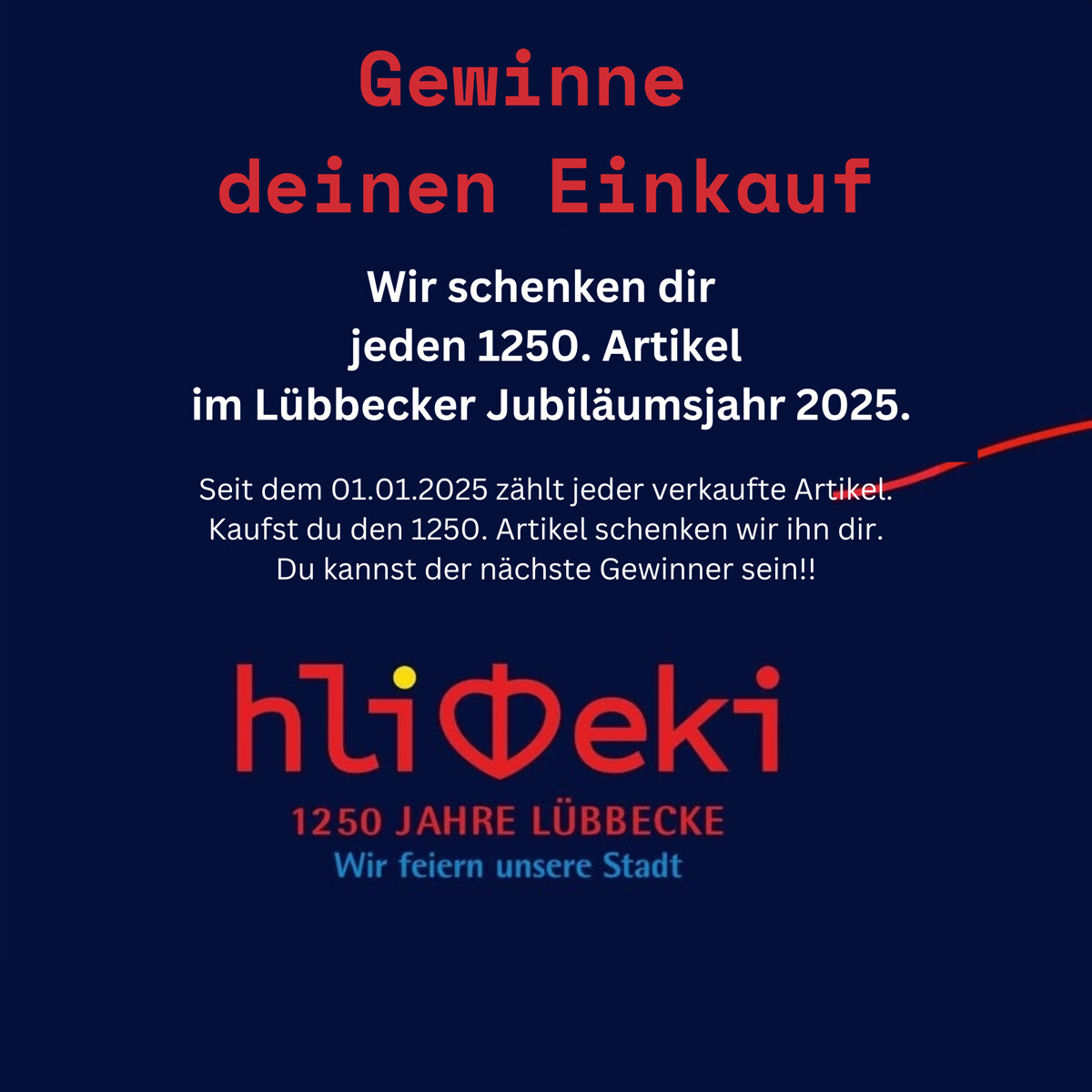 Lübbecke feiert 1250 Jahre.... wir feiern mit!!!