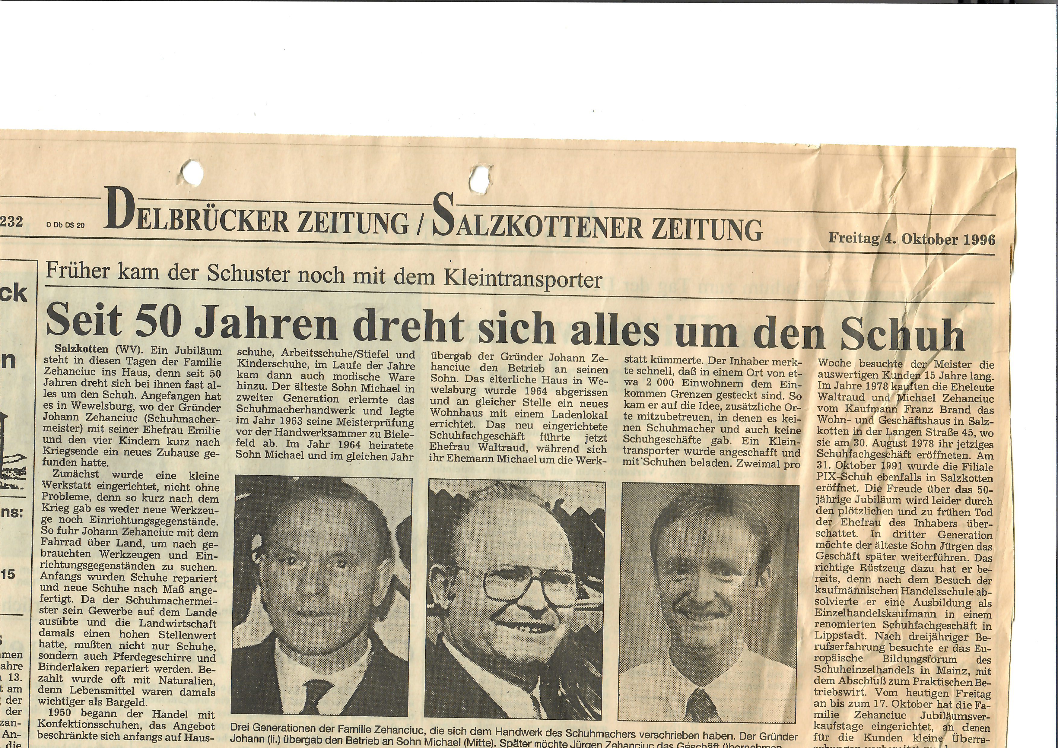 Schuhhaus Zehanciuc Salzkotten