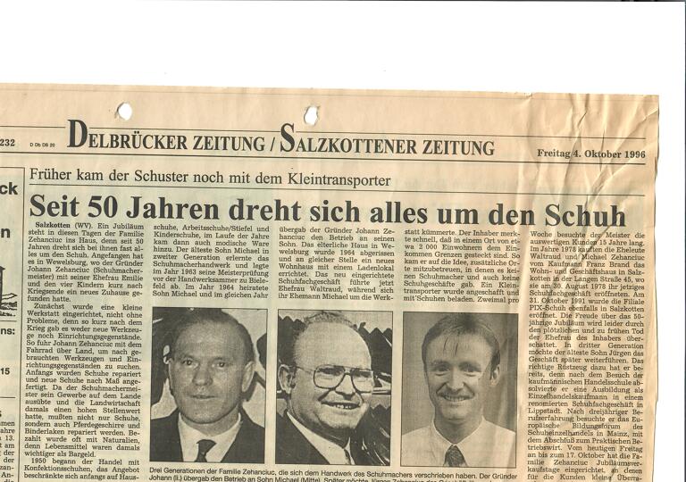 Schuhhaus Zehanciuc Salzkotten