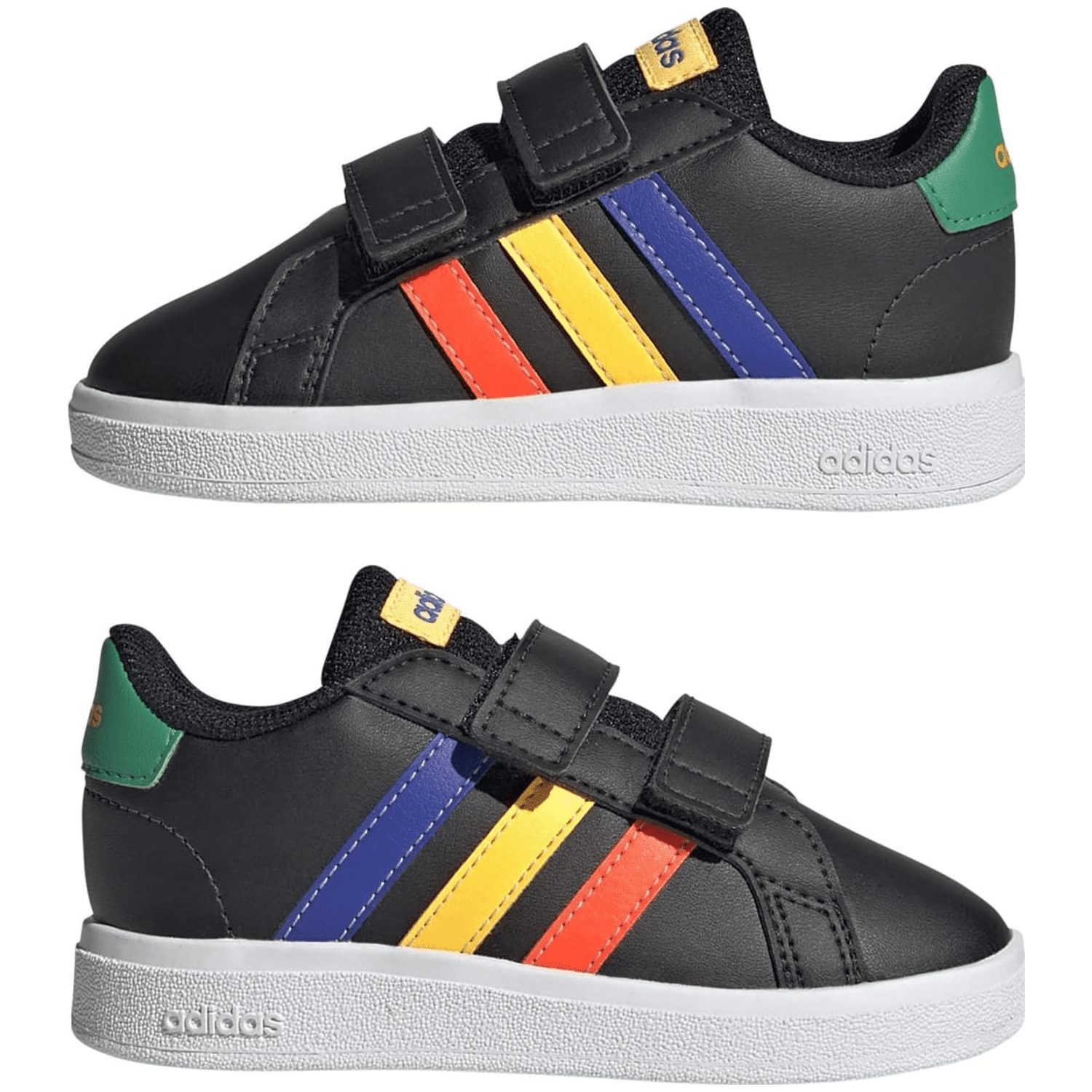 adidas Grand Court Lifestyle Hook and Loop Schuh Sport Rott