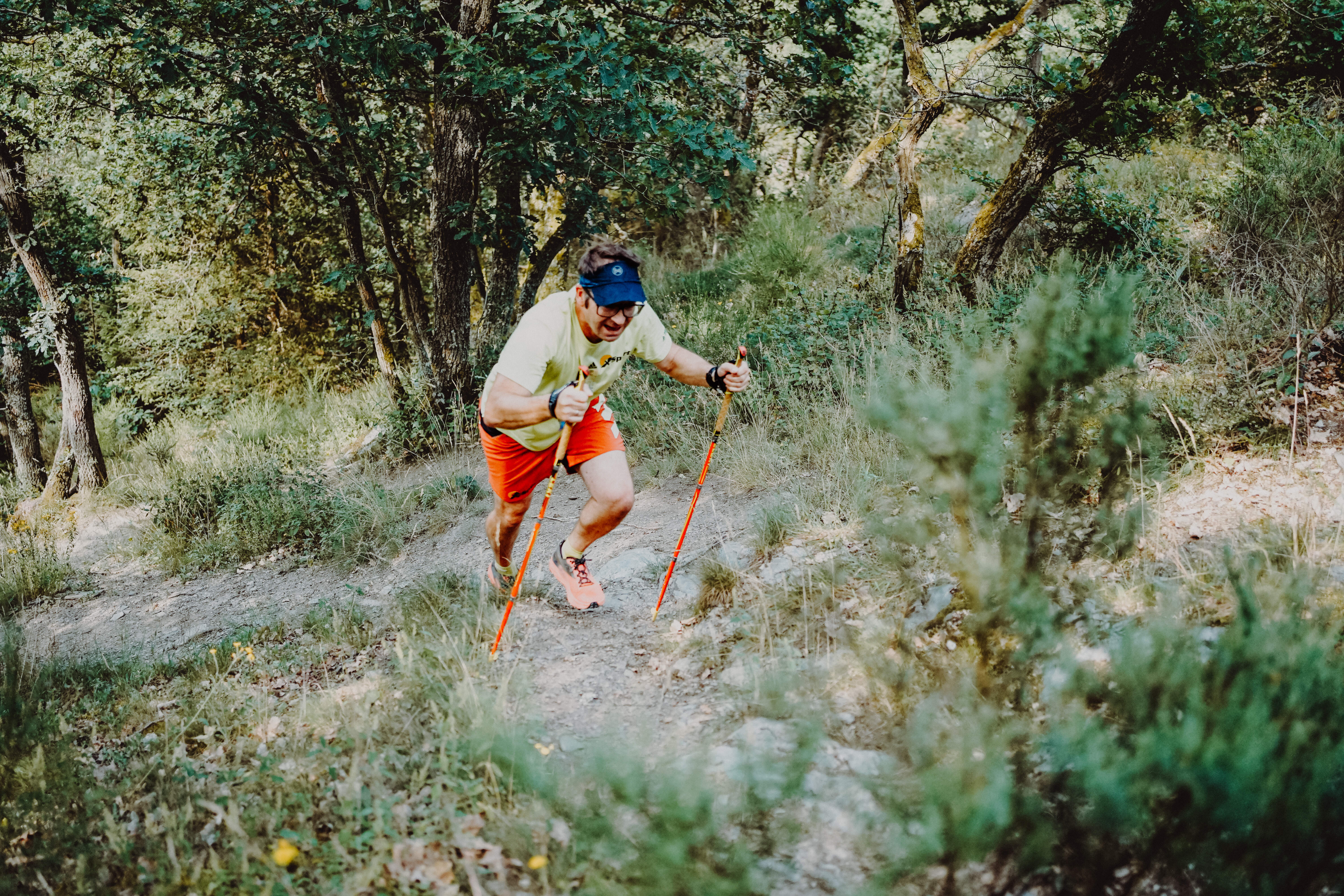 Doppelstocktechnik Trailrunning