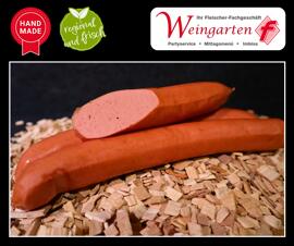 Fleisch, Fisch & Eier Würstchen Frühstück Brühwurst Rindfleisch Fleischerei Weingarten