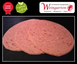Fleisch, Fisch & Eier Nahrungsmittel, Getränke & Tabak Frühstück Brühwurst Fleischerei Weingarten