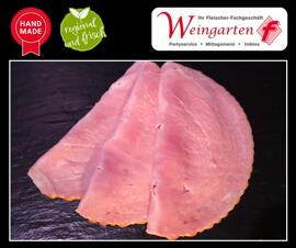 Schinken Nahrungsmittel, Getränke & Tabak Fleisch, Fisch & Eier Frühstück Schinken Schweinefleisch Schinken Fleischerei Weingarten