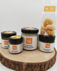 Lebensmittel regionale Produkte Geschenksets Kleine Honigfabrik