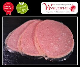 Aufschnitt Nahrungsmittel, Getränke & Tabak Fleisch, Fisch & Eier Frühstück Schweinefleisch Fleischerei Weingarten