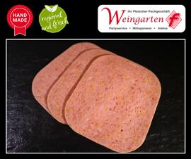 Aufschnitt Nahrungsmittel, Getränke & Tabak Fleisch, Fisch & Eier Frühstück Lebensmittel Fleischerei Weingarten