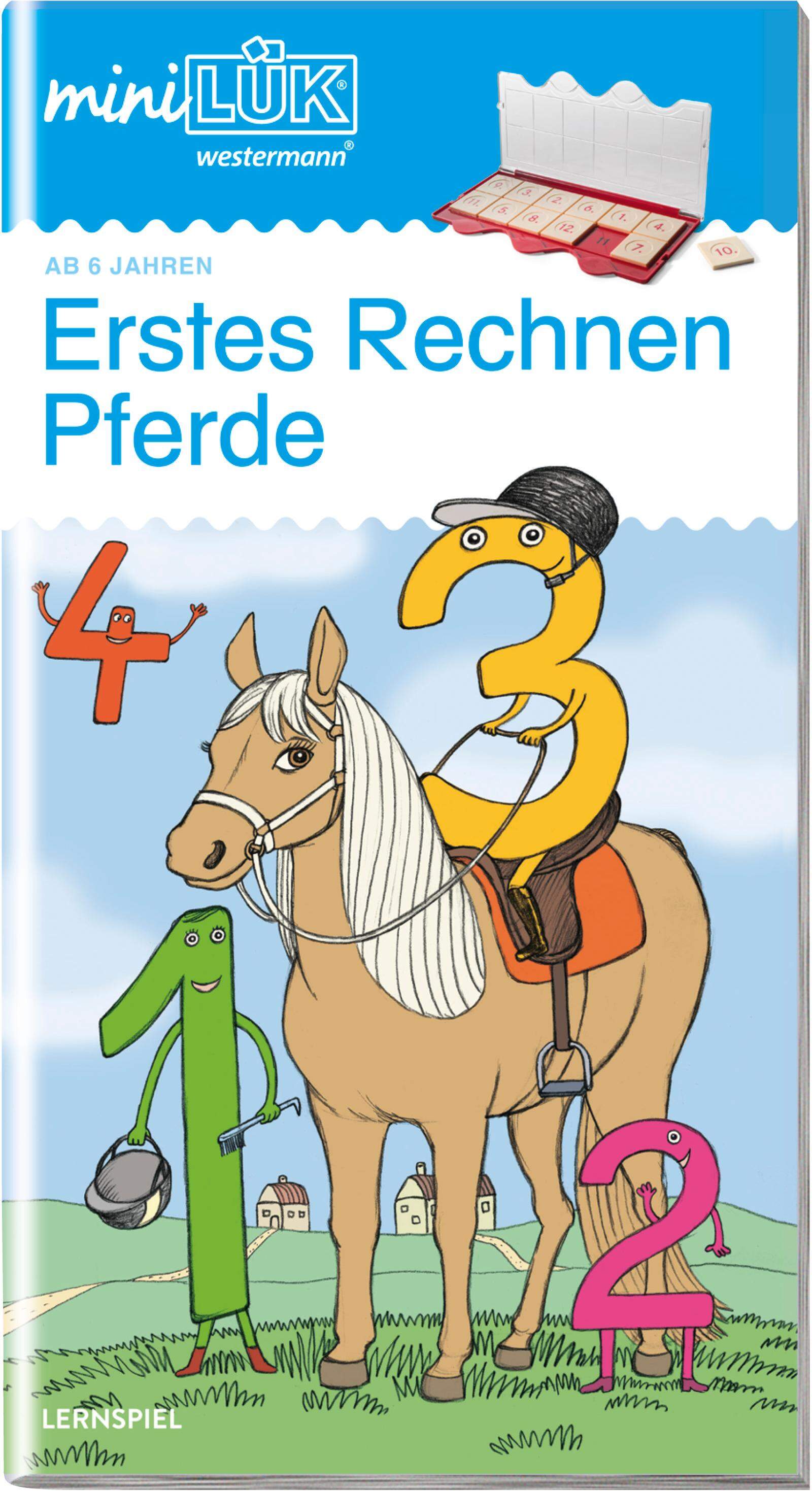 MiniLÜK Übungsheft 'Erste Leseschritte' Für Vorschule/1. Klasse – Lernspiel Für Kinder Ab 4 Jahren